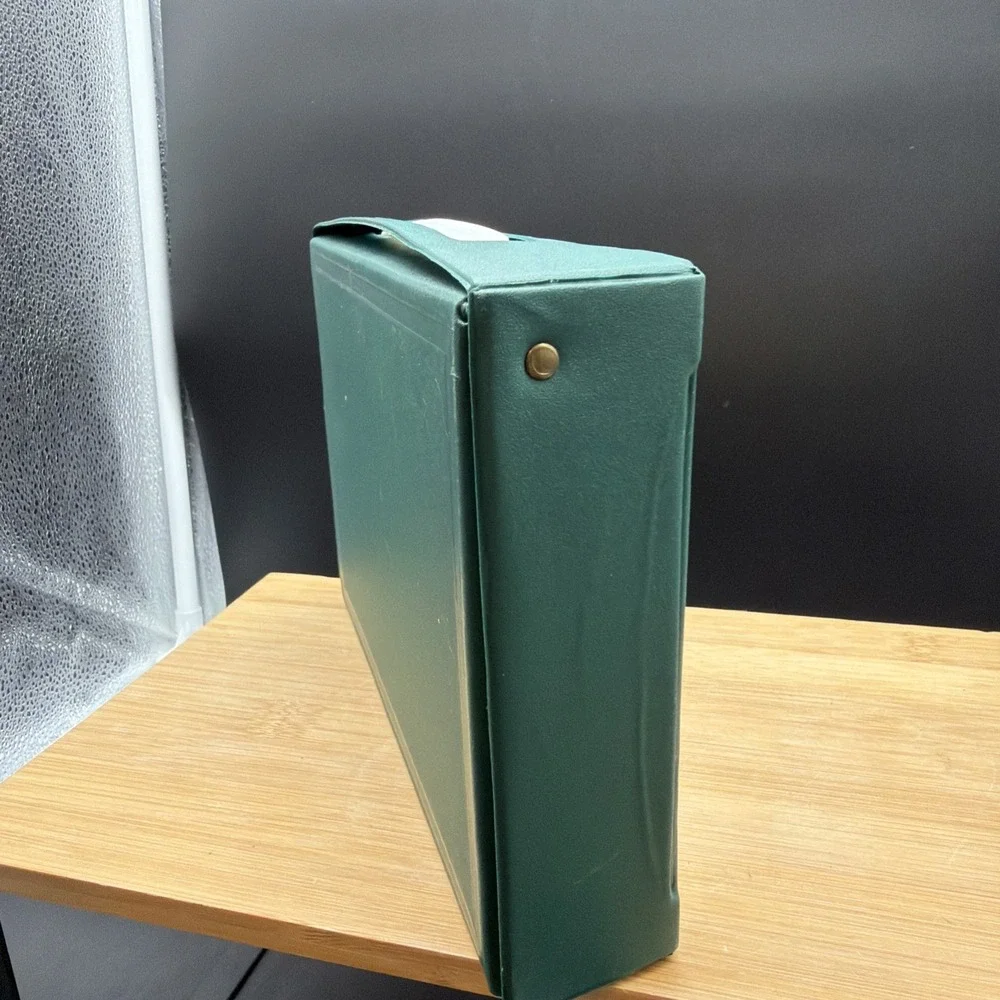 The Crayola Box Green Vintage Binney & Smith Case Crayons